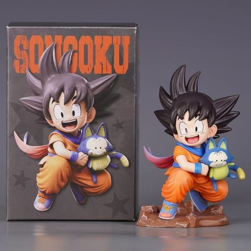 Ornament Ball Set - ドラゴンボールZ Qバージョン 子供悟空 パウア フィギュア 10cm