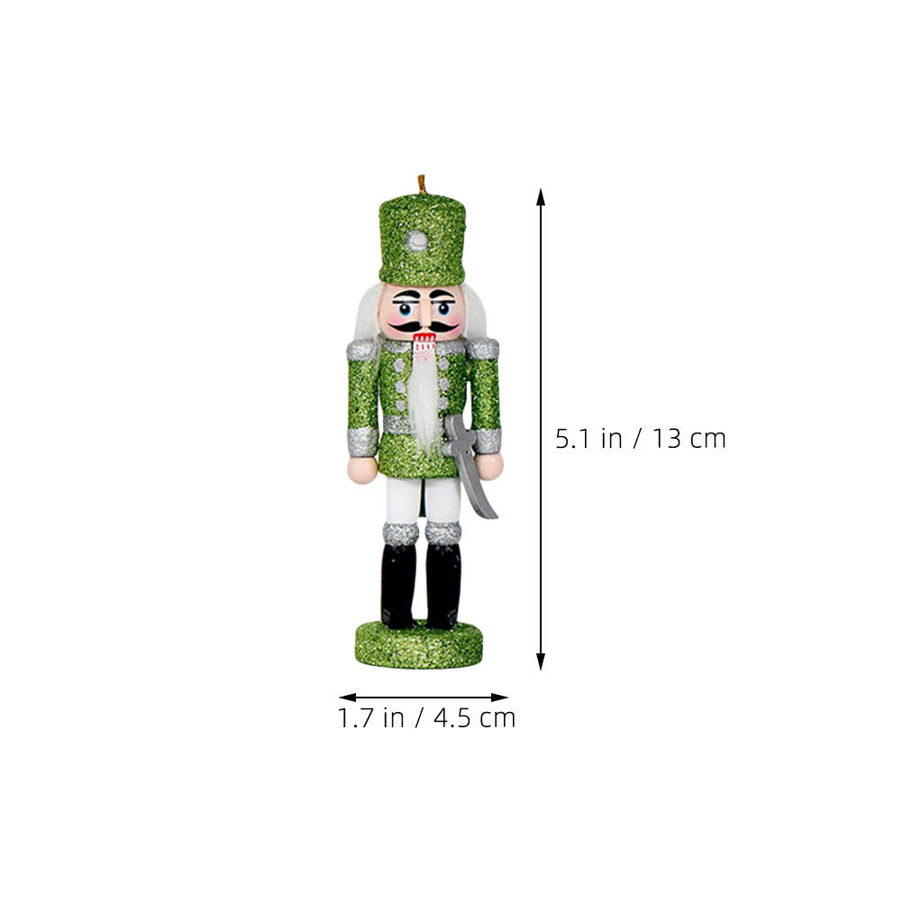 5個セット くるみ割り人形 ソルジャー クリスマスオーナメン - Nutcracker Figurine のレビューと価格
