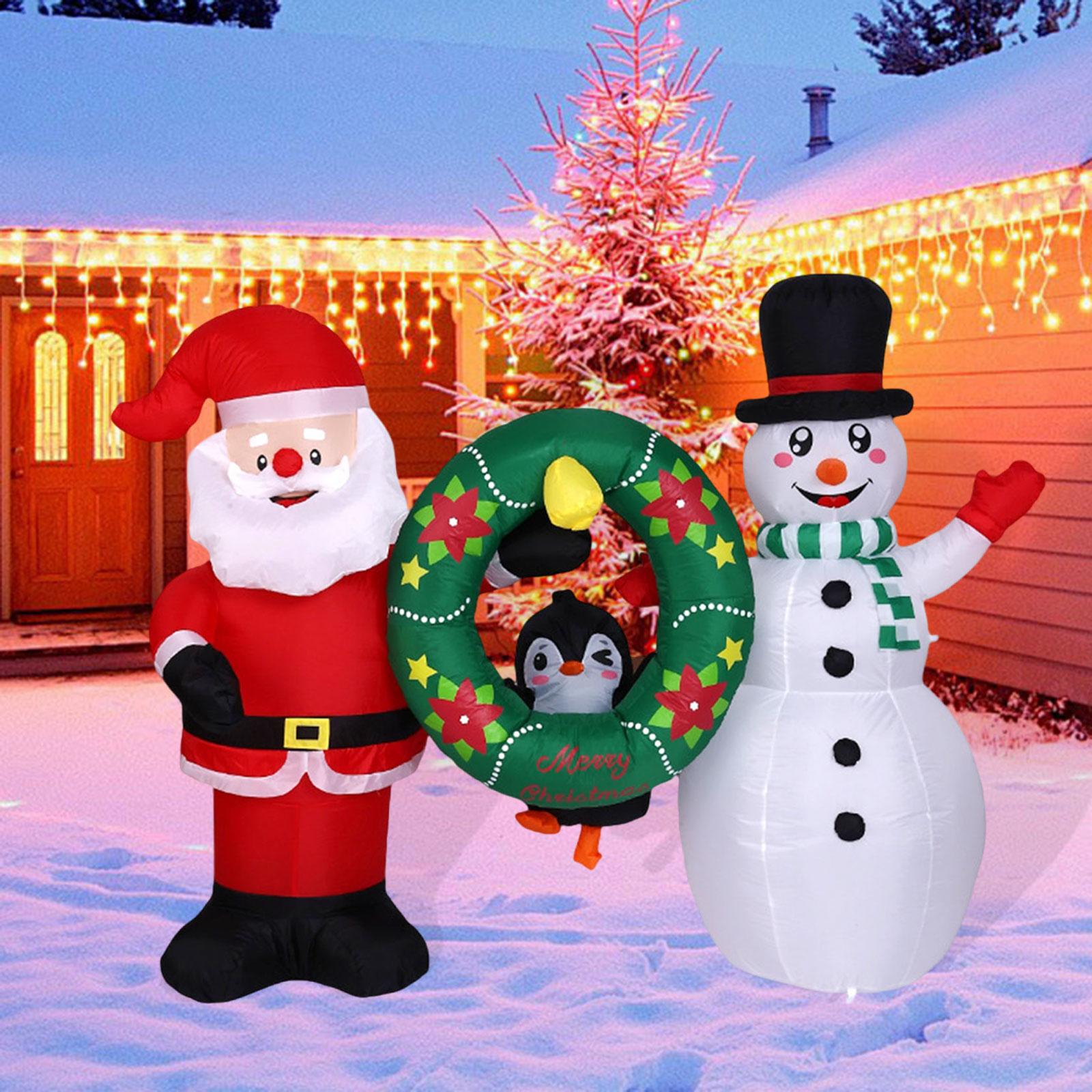 クリスマスインフレータブルデコレーション、屋外用、ライトアッ - Christmas Lights Outdoor のレビューと価格