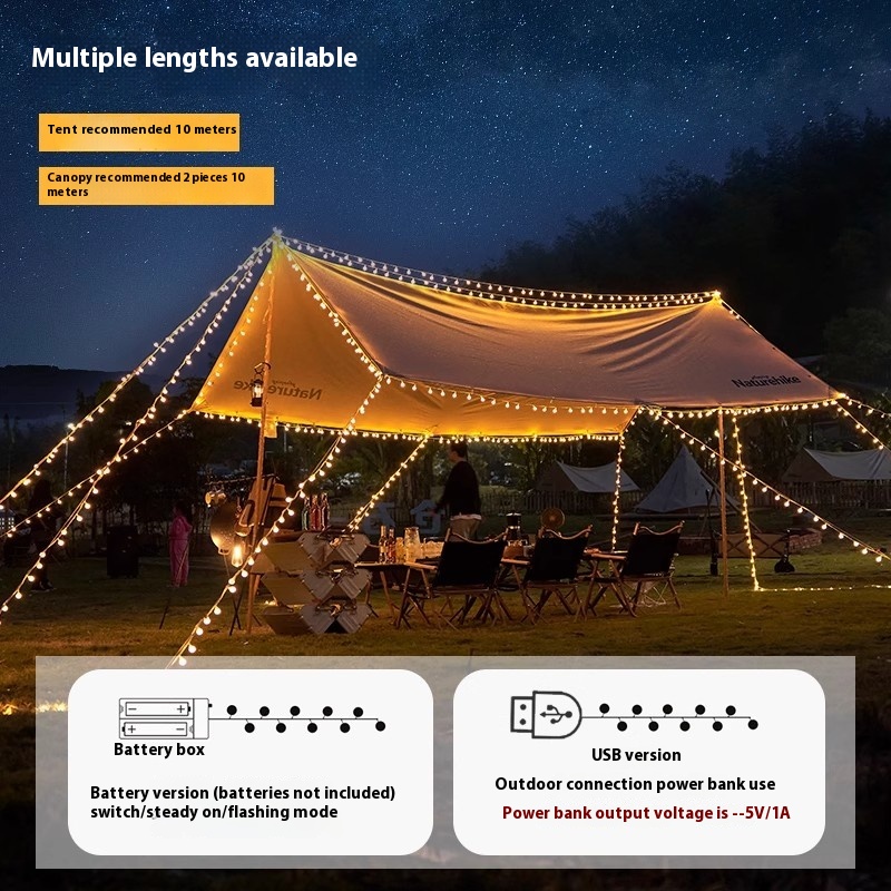 LEDソーラー屋外防水バブルボールストリングライト、キャンプ - Christmas Lights Outdoor のレビューと価格